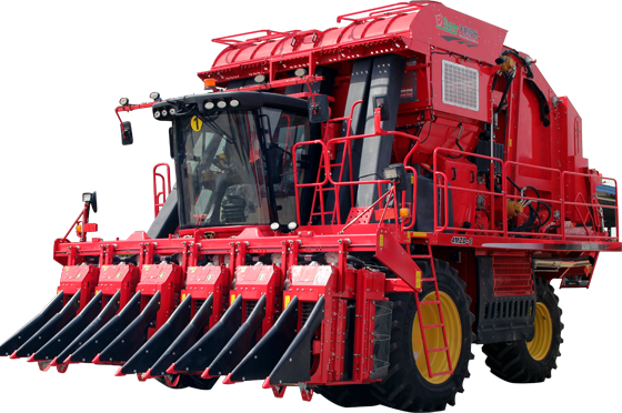 天鵝4MZD-6自走式六行打包采棉機(jī)